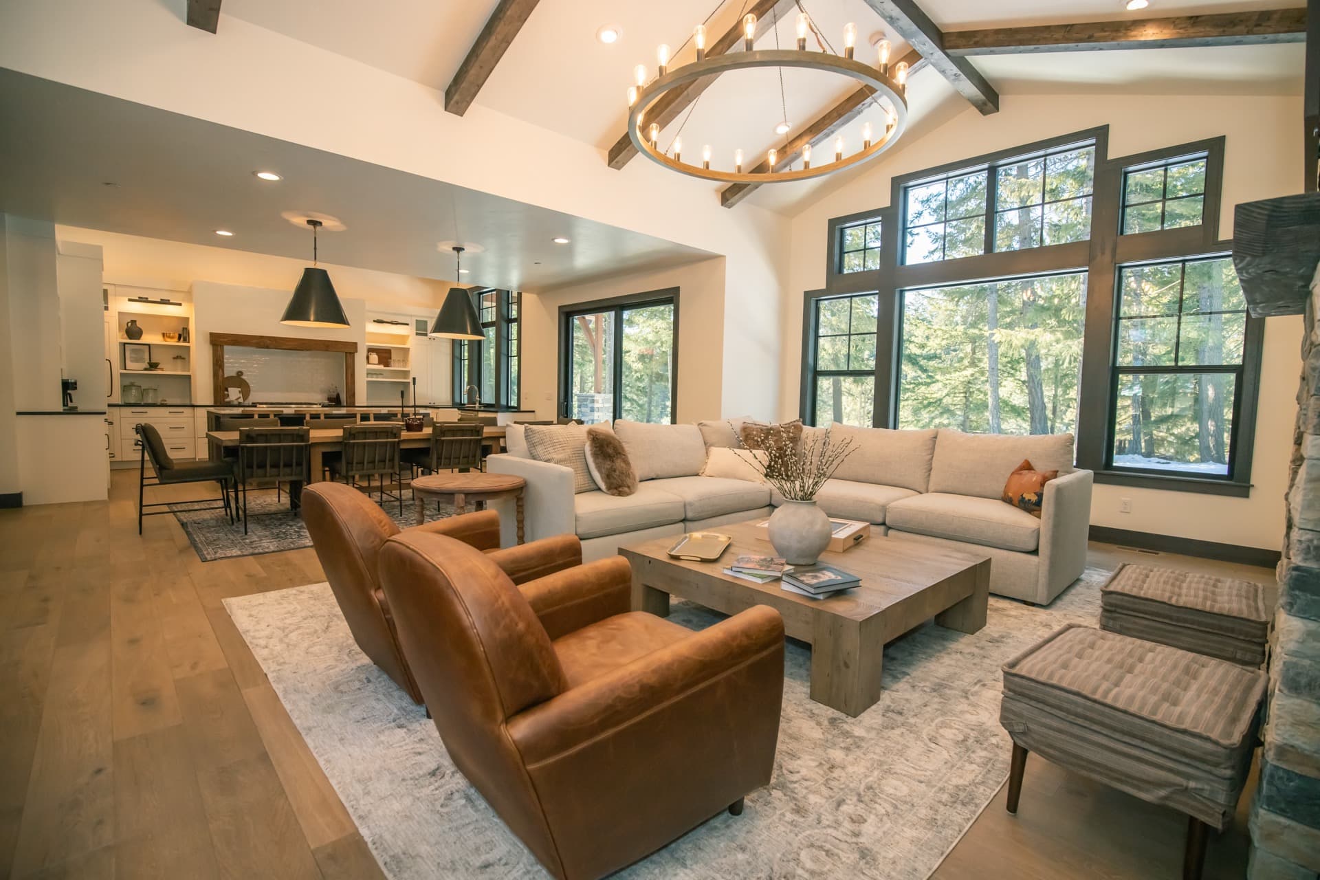 Farmhouse Way custom home in Kittitas County, WA by Benchmark Custom Homes — interior and exterior detail (5 of 8)