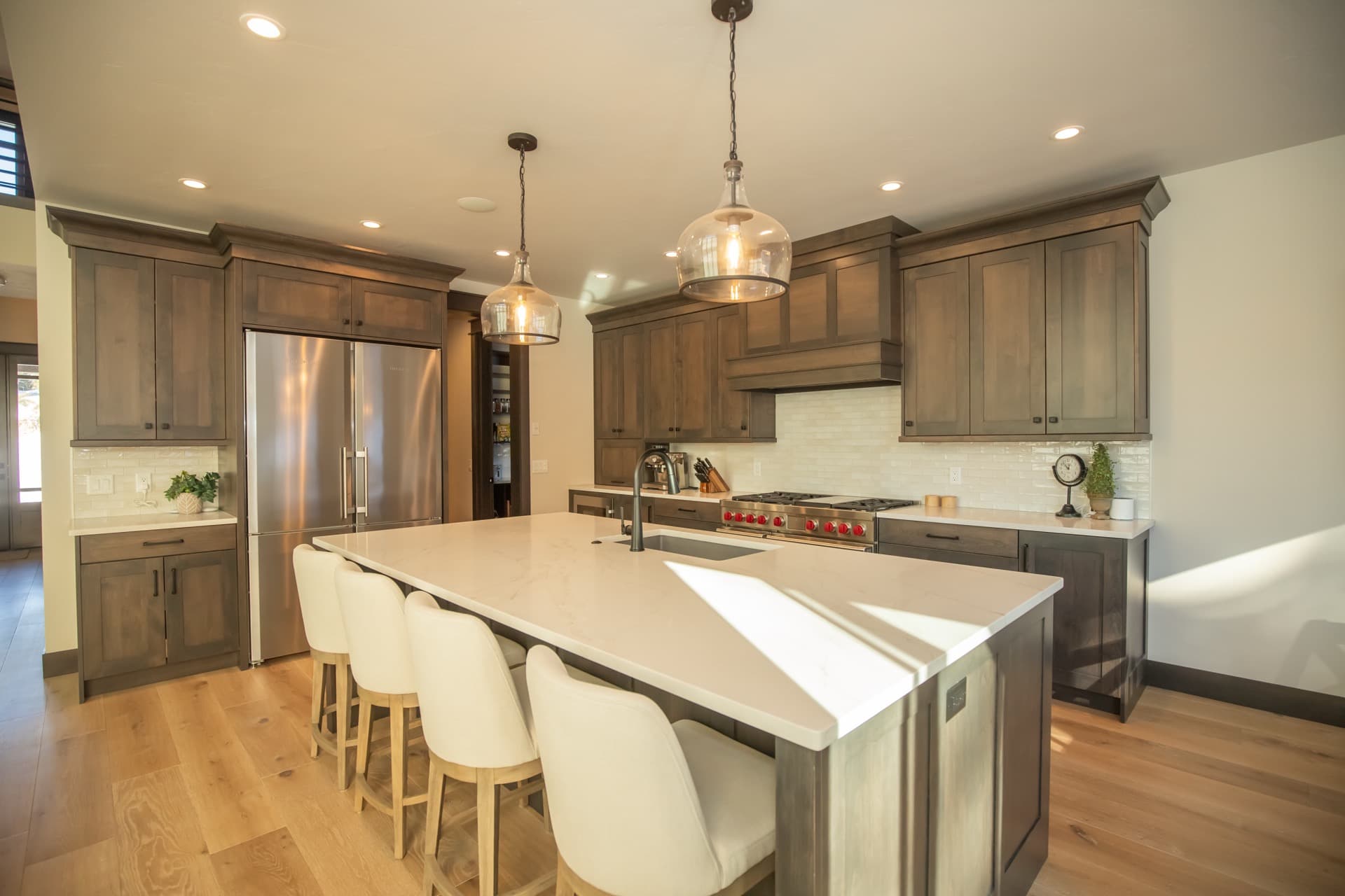 Morgan Creek custom home in Kittitas County, WA by Benchmark Custom Homes — interior and exterior detail (6 of 9)