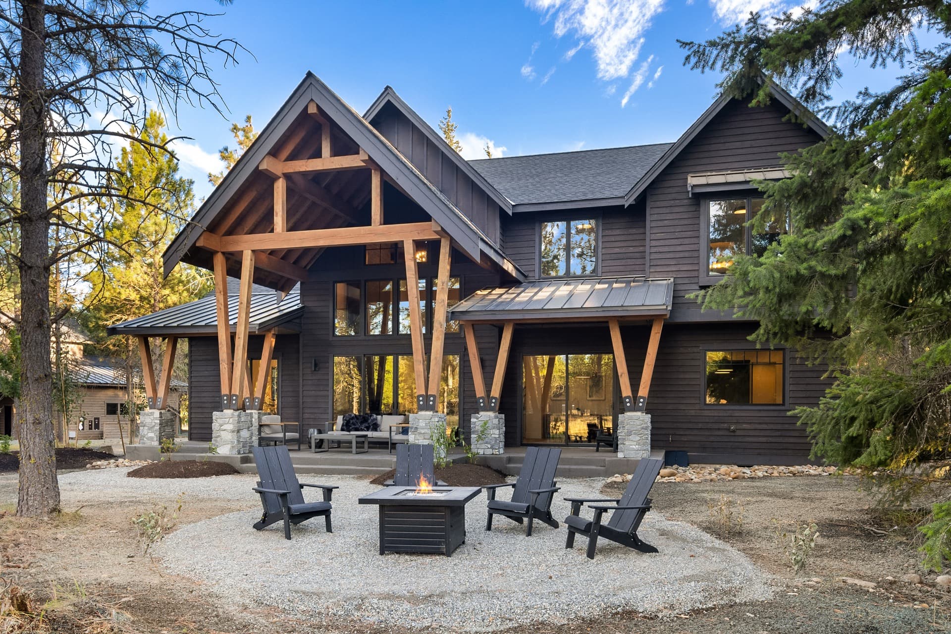 Southern Star custom home in Kittitas County, WA by Benchmark Custom Homes — interior and exterior detail (2 of 14)