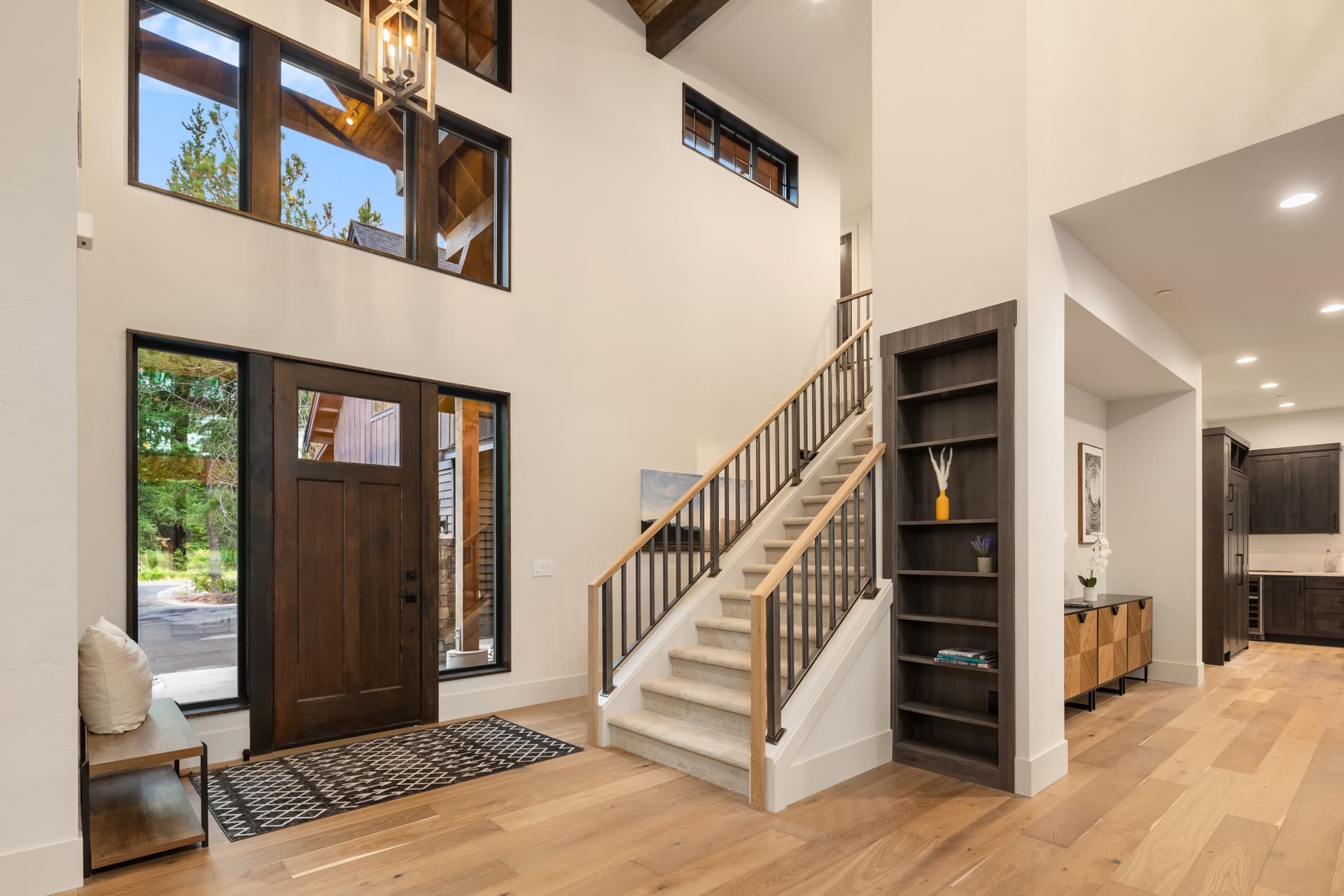 Southern Star custom home in Kittitas County, WA by Benchmark Custom Homes — interior and exterior detail (9 of 14)